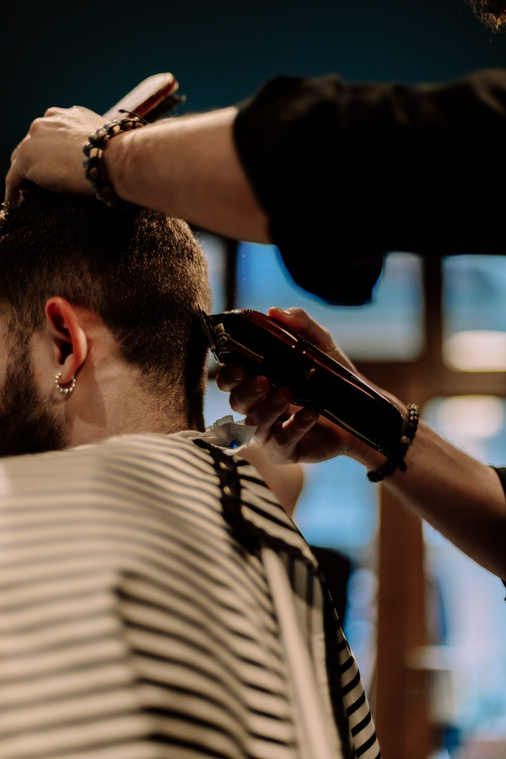 Rasage cheveux